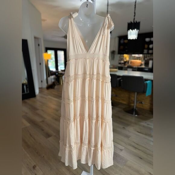 Free People Lily Of The Valley Maxi Dress, Size Small - Picture 12 of 16